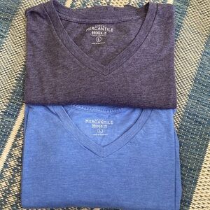 Bundle  of 2 J Crew Mercantile V- Neck T’s